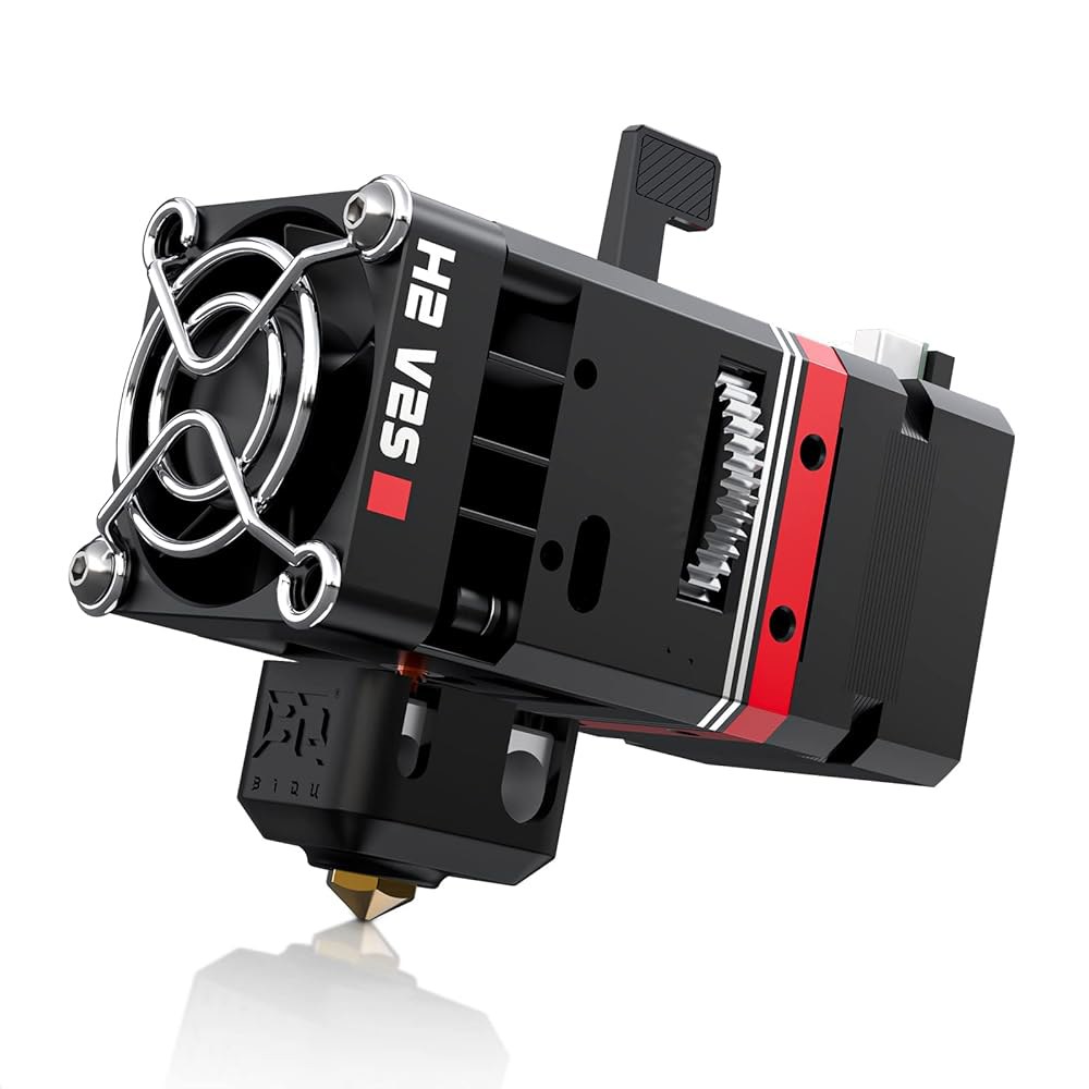 BIQU H2 V2S 듀얼 기어 익스트루더 업그레이드 3D 프린터 직접 1.75mm 필라멘트 BX 크리얼리티 엔더 및 CR 시리즈 프린터, 애니큐빅 메가 S, 지텍 프루사 I3 - 상품 이미지