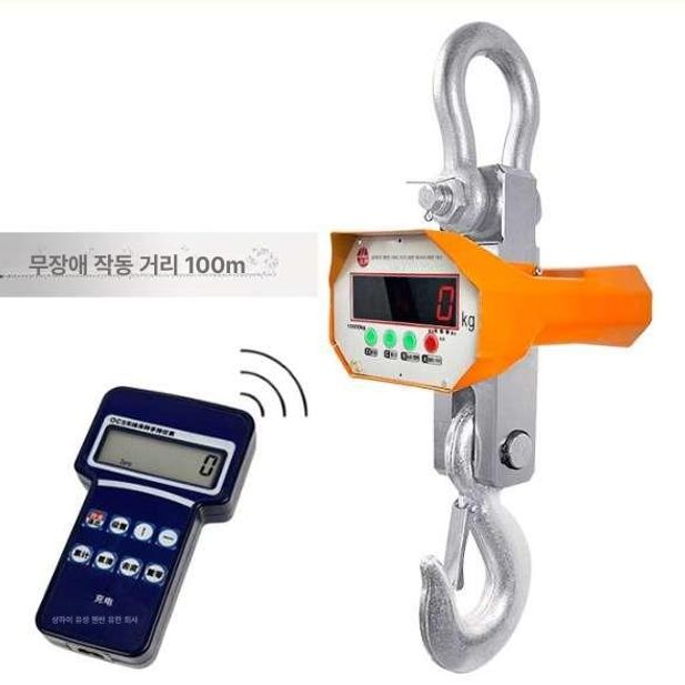 산업용 크레인저울 계근대 고리 고중량 매달림저울 크레인 1t - 상세 이미지 2