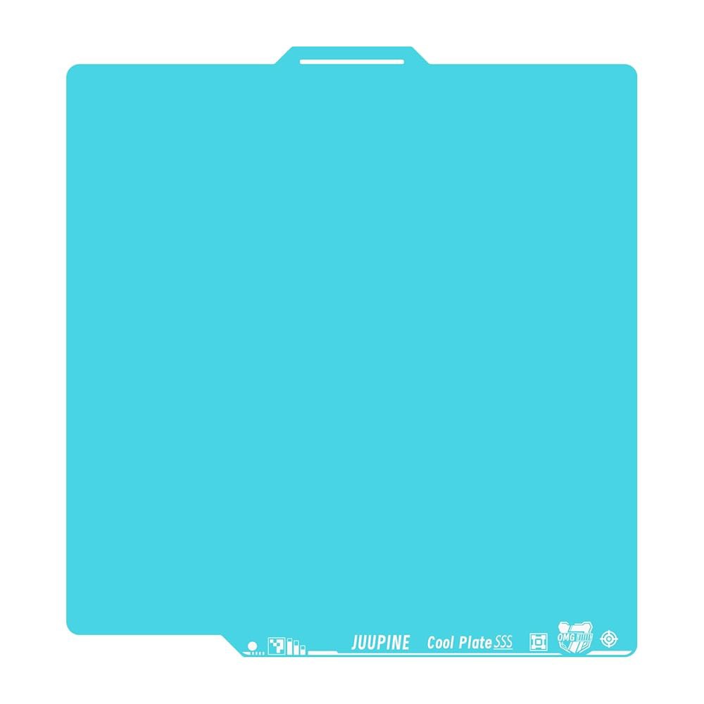업그레이드된 빌드 플레이트와 QR 코드가 있는 부드러운 쿨 플레이트, Glacier 플레이트 257x257mm, Bambus P2S / P1P A1 X1E X1 3D 프린터 액세서 - 상품 이미지