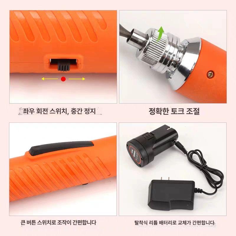 철근 밴딩기 철사 결속기 결선 전선 연결 공구 간편 휴대용 수동 결속선 설비 - 상세 이미지 5