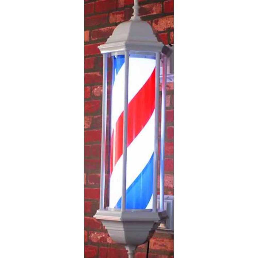 미용실 싸인볼 이발소 광고 LED 용 회전 벽걸이 조명 85cm - 상품 이미지