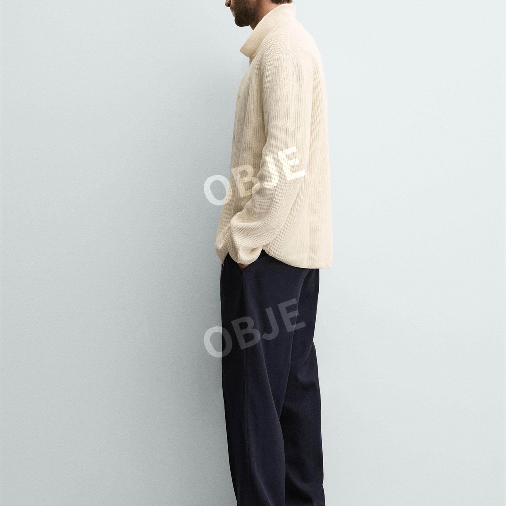 ZARA 남성 가디건 자라 골지 니트 카디건 봄 가을 이미지 7