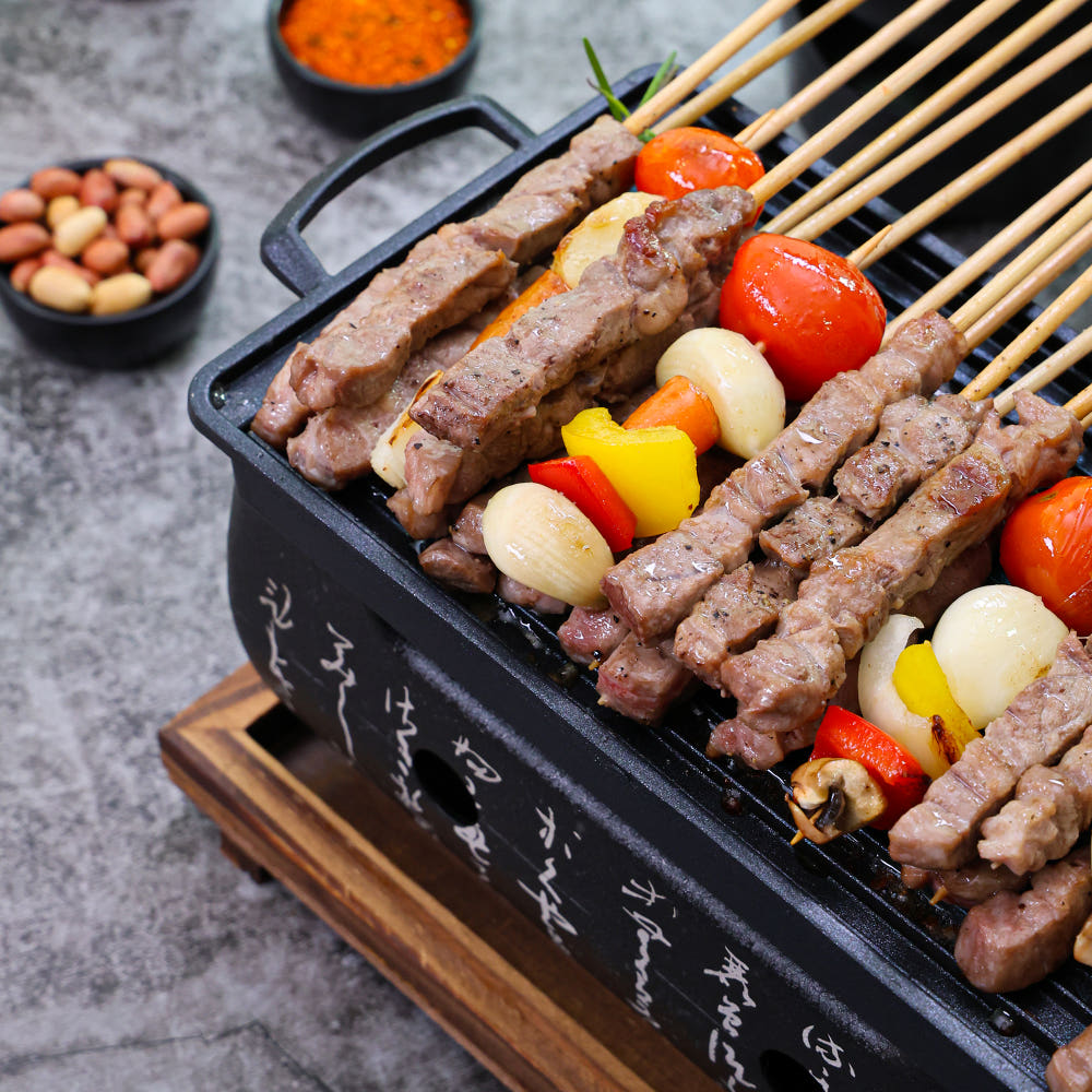 홀리쉽 양꼬치 10pc 어린램 어깨살 큐브 바베큐 캠핑(소스제공) 200g, 1개 - 상세 이미지 4