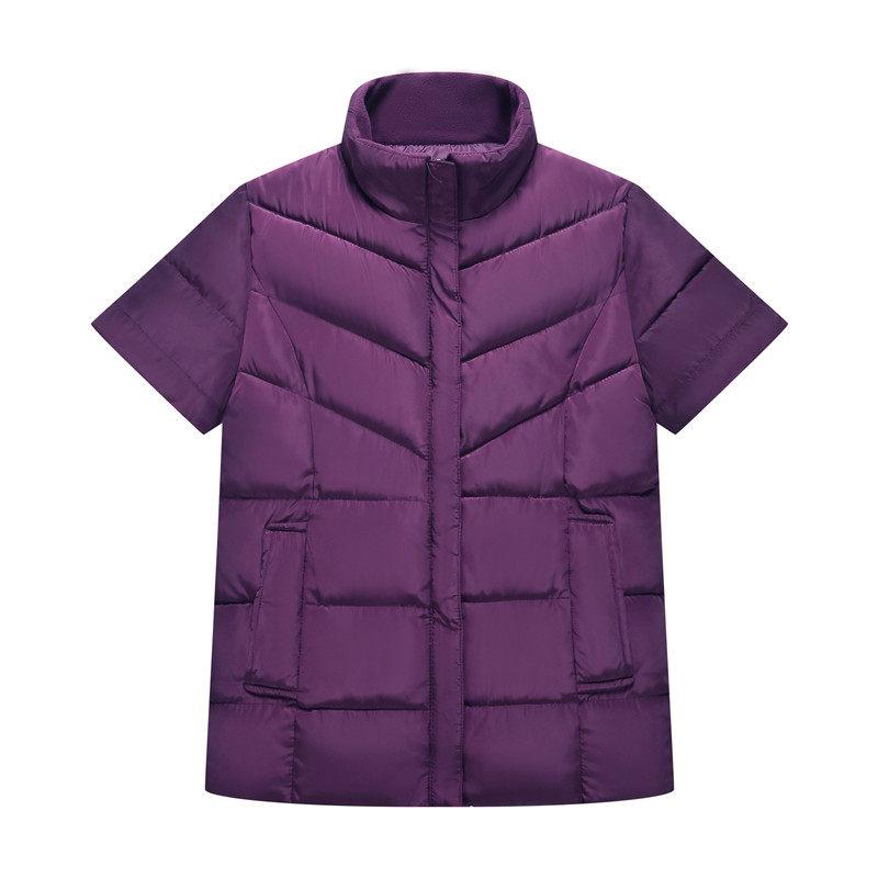 재킷 패딩 반소매 점퍼 반팔 따뜻한 다운 남성 - 상세 이미지 3