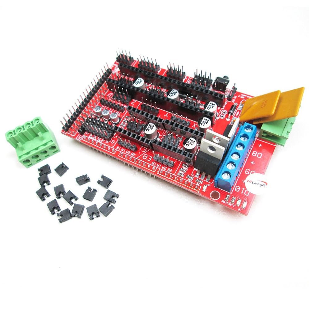 HiLetgo RAMPS 1.4 제어판 3D 프린터 컨트롤 보드 아두이노 메가 2560용 리랩 - 상품 이미지