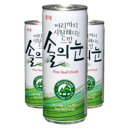 마켓다인67 솔의눈240ml 30캔 사무실음료 음료수캔 캔음료수