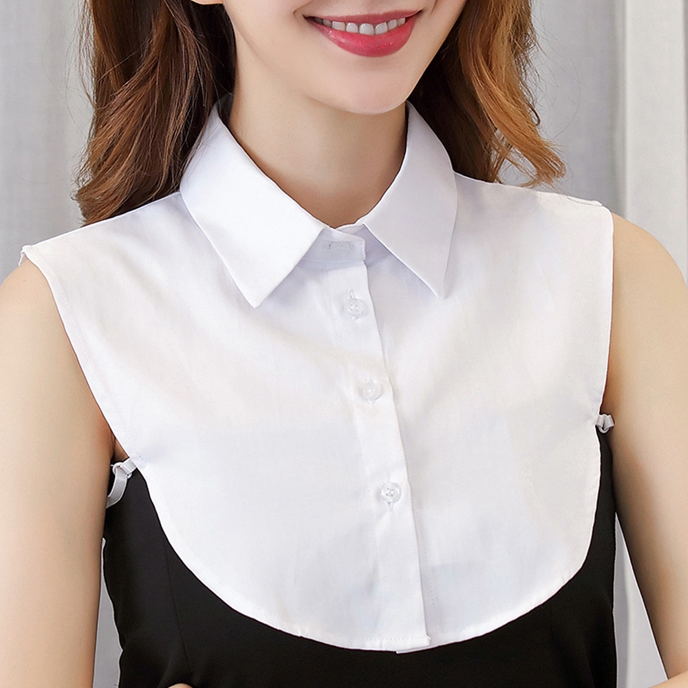 페이크카라 넥케이프 목 이너 셔츠 - 상세 이미지 3