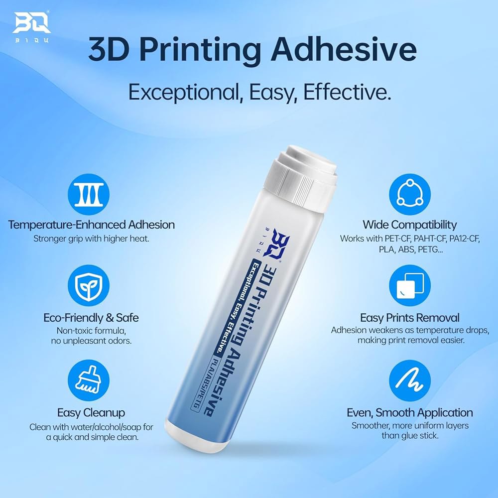 BIQU 3D 프린터 , vs. CryoGrip /PEI 빌드 플레이트용 Bambu-Lab 오리지널 PLA / PETG /ABS /TPU PET ASA 필라멘트용 -60mL 1 - 상세 이미지 2