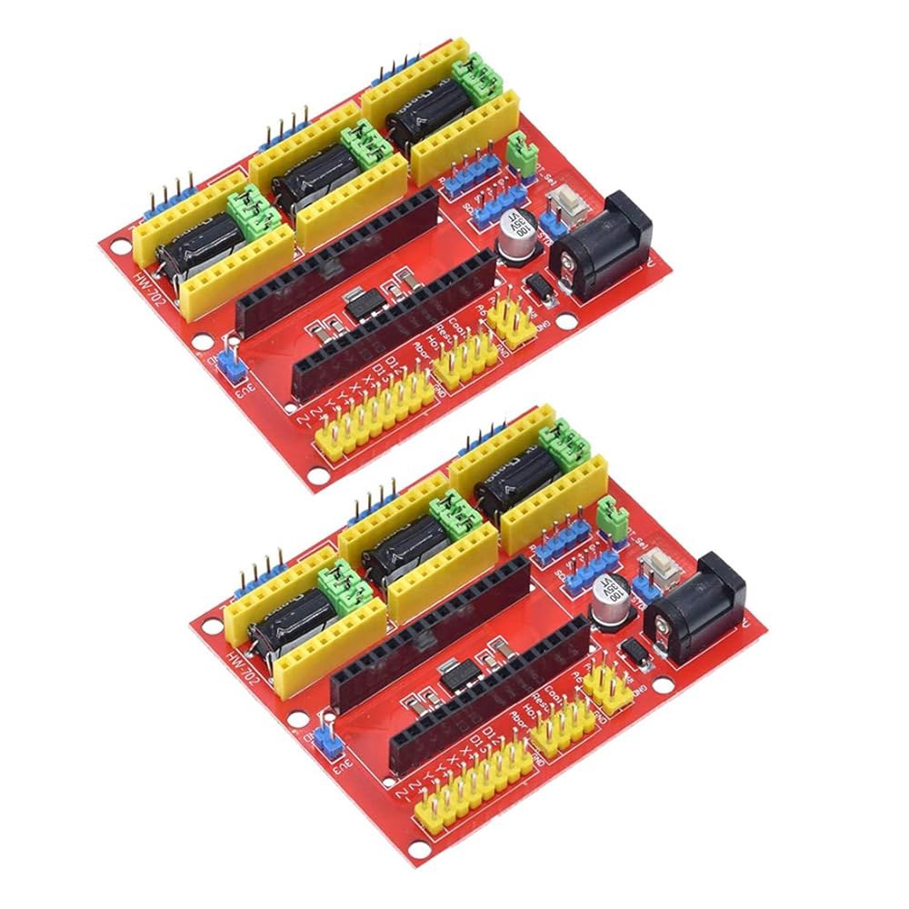 HiLetgo 2pcs 3D 프린터 스테퍼 모터 드라이버 CNC 실드 V4 각인기 확장 보드 - 아두이노 나노 A4988용 - 상품 이미지