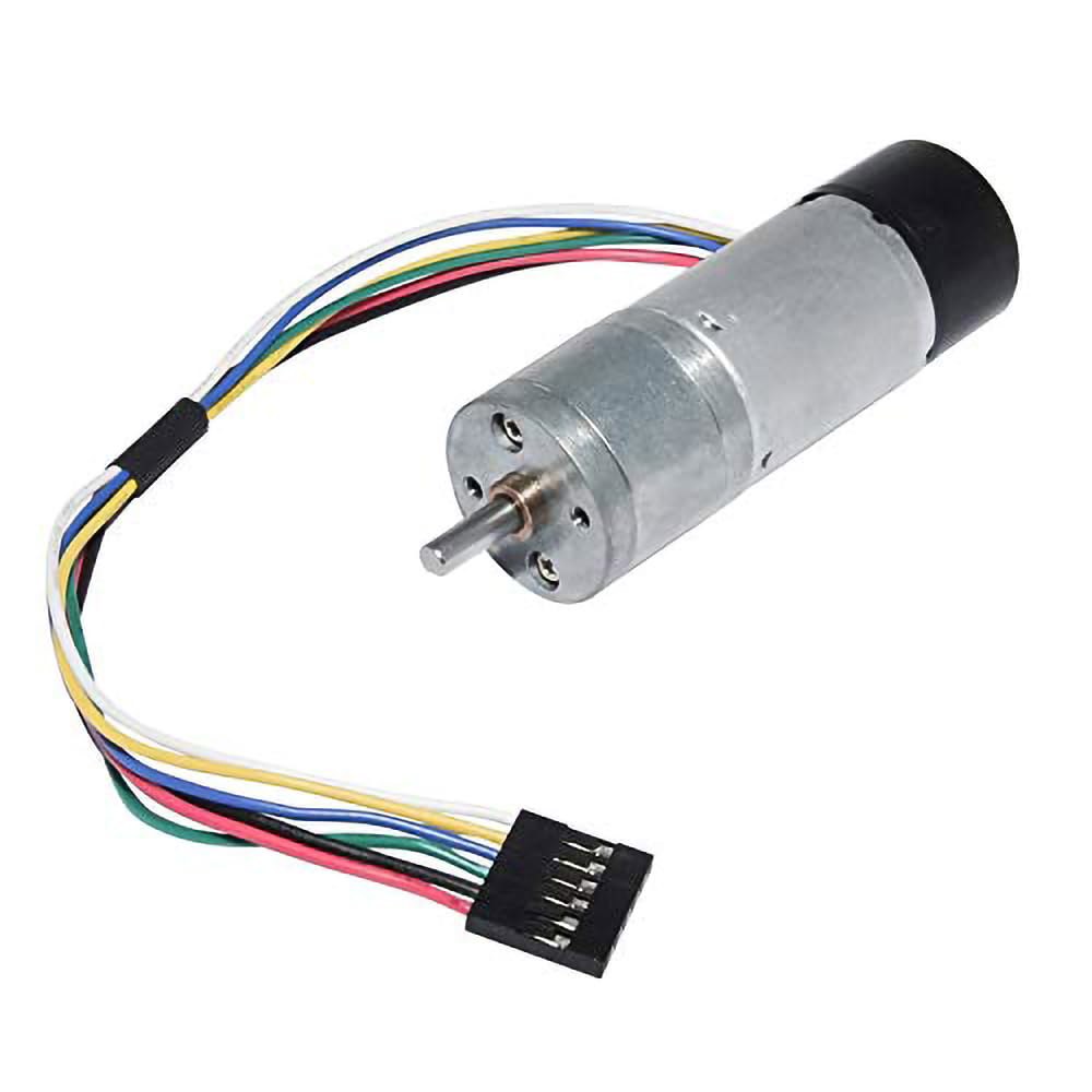 베모녹 인코더 금속 기어 모터 12V DC 저속 60RPM 모터(아두이노 및 3D 프린터용 포함) 35RPM 24V - 상품 이미지