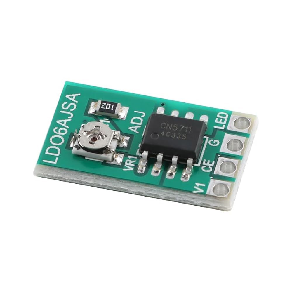 MusRock 10pcs CN5711 조절 가능한 LED 드라이버 모듈 3.3-5V 30-1500mA PWM 디밍 - 상세 이미지 2