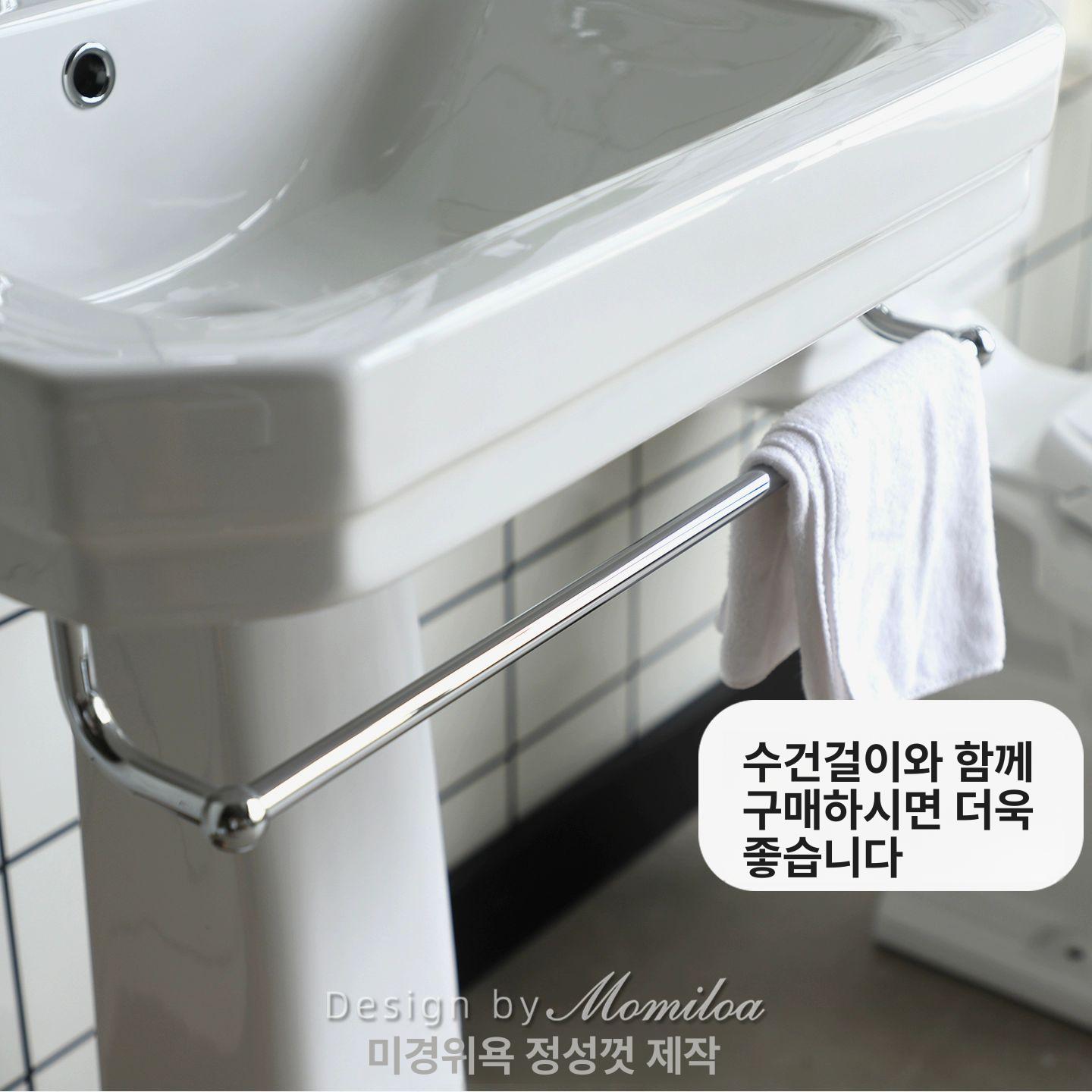 빈티지 세라믹 세면기 레트로 클래식 세면대 인테리어 빈티지세면대 도자기 화장실 돌 개수대 - 상세 이미지 4