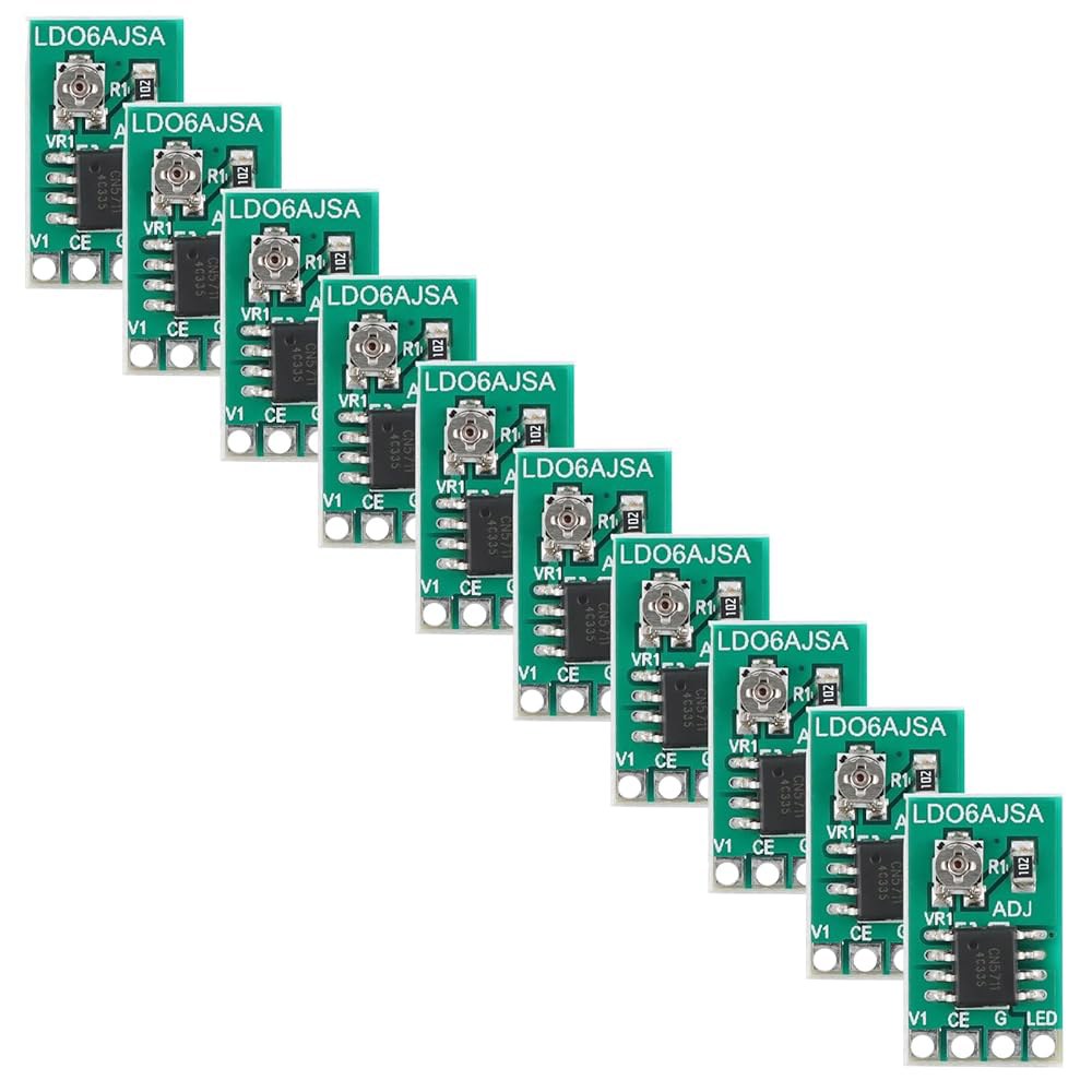MusRock 10pcs CN5711 조절 가능한 LED 드라이버 모듈 3.3-5V 30-1500mA PWM 디밍 - 상품 이미지