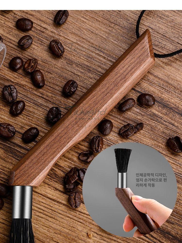 도구 코만단테 청소 블랙 잔여물 부품 틈새 2 스푼 숏 비치 우드 페더 - 상세 이미지 4