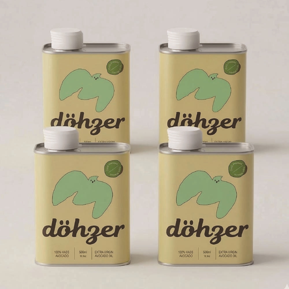 도저 엑스트라버진 아보카도오일 빛차단 냉압착 500ml, 4개 - 상품 이미지