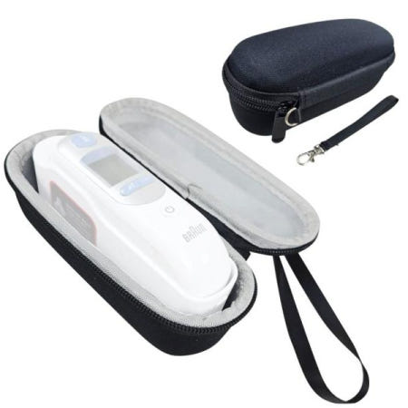 IRT6520 브라운 체온계 가방 케이스 파우치 6510 IRT-6030