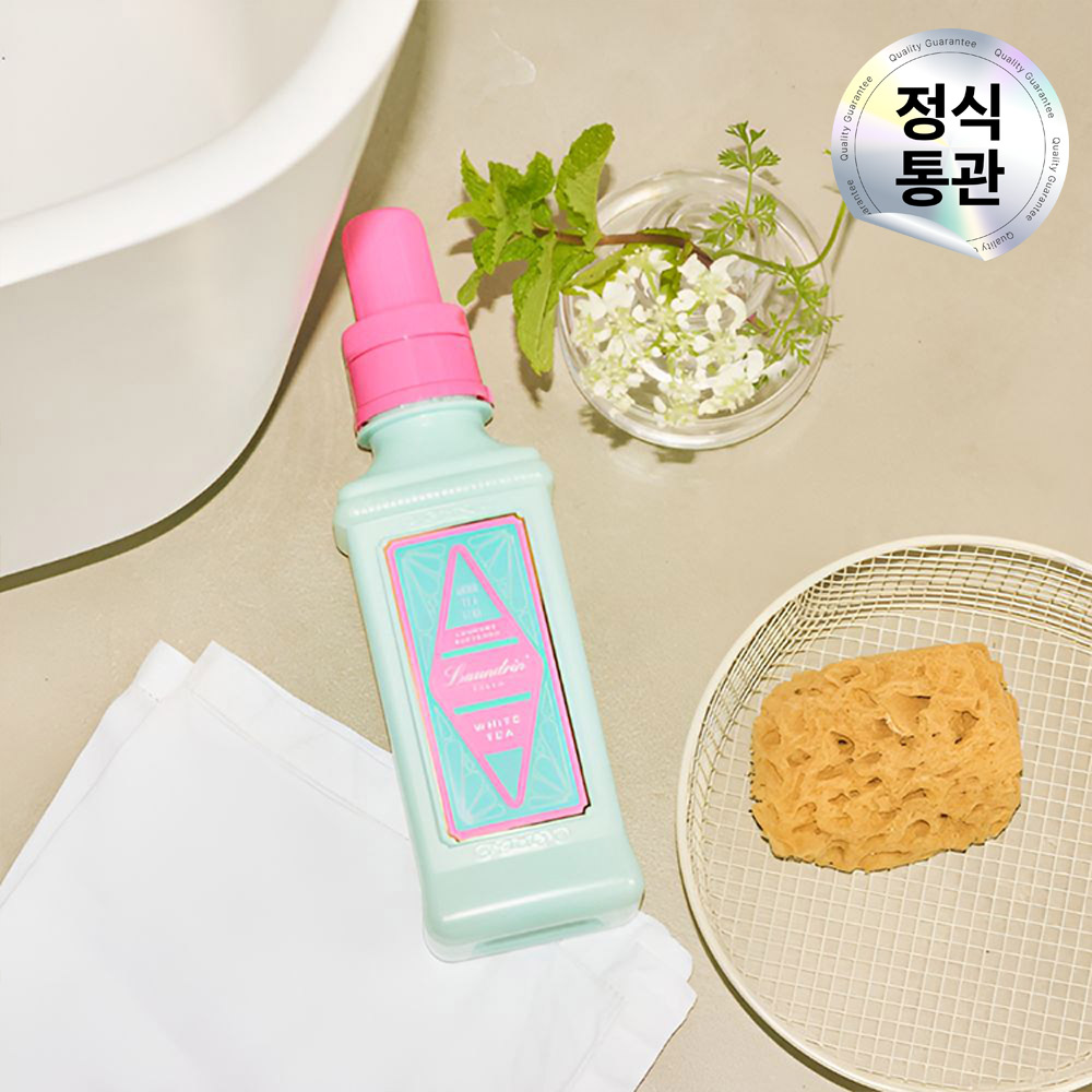 란도린 일본 섬유 유연제 향기좋은 오래가는 섬유린스 화이트티, 600ml, 1개 - 상품 이미지