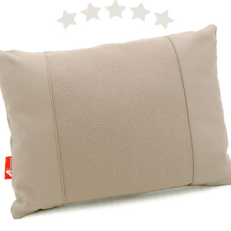 차량 운전석 허리 받침 쿠션 인조가죽 메쉬 통풍 소재 등받이 지지 장시간 운전