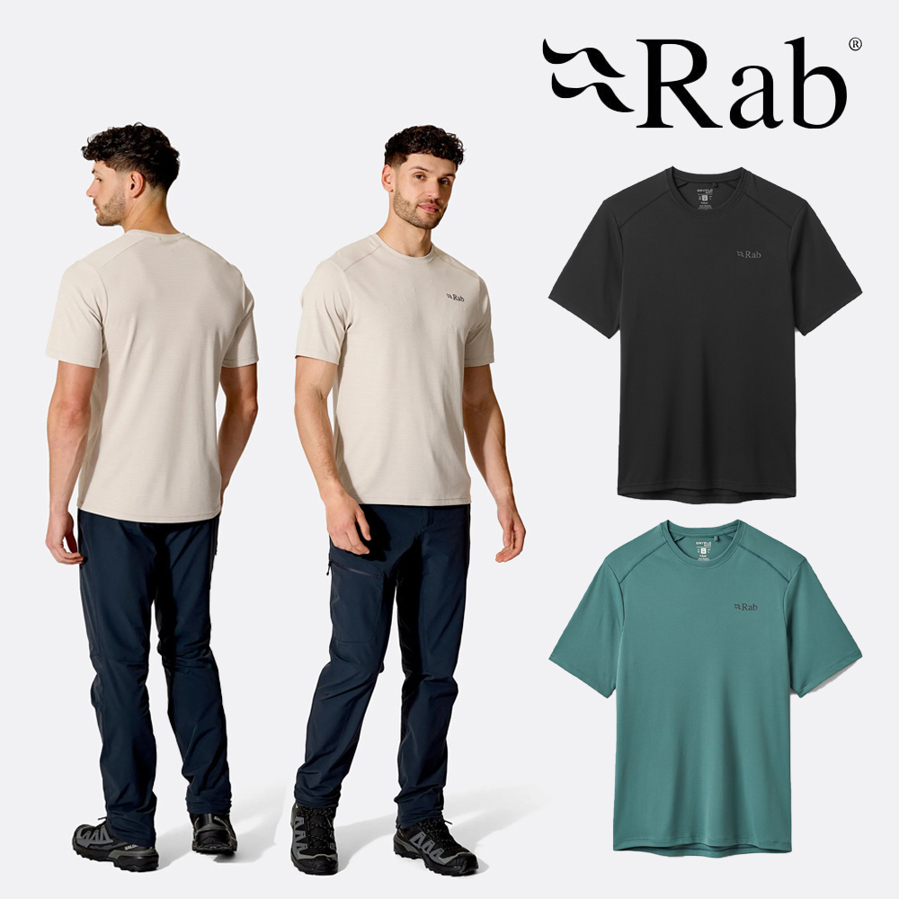 RAB 랩 포스 반팔 티셔츠 기능성 티셔츠 등산 런닝 트레일 트래킹 아웃도어 활동 경량
