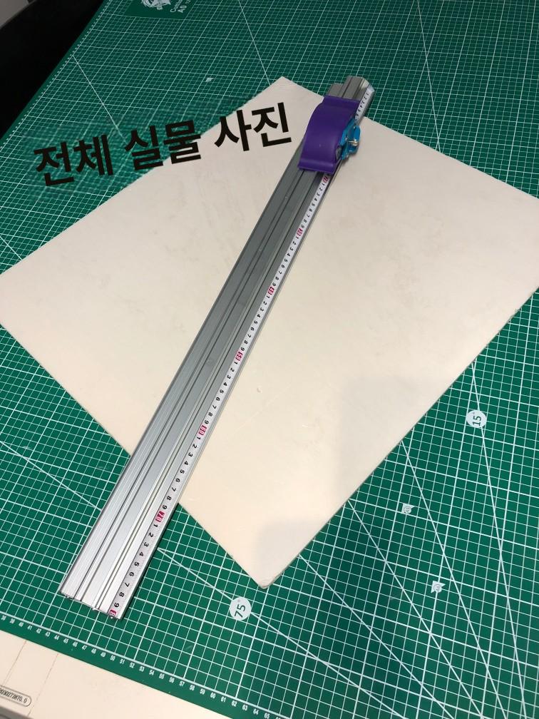 전문가용 알루미늄컷팅자 안전자 슬라이 눈금 스틸자 컷팅 커팅자 안전 기타 - 상세 이미지 5