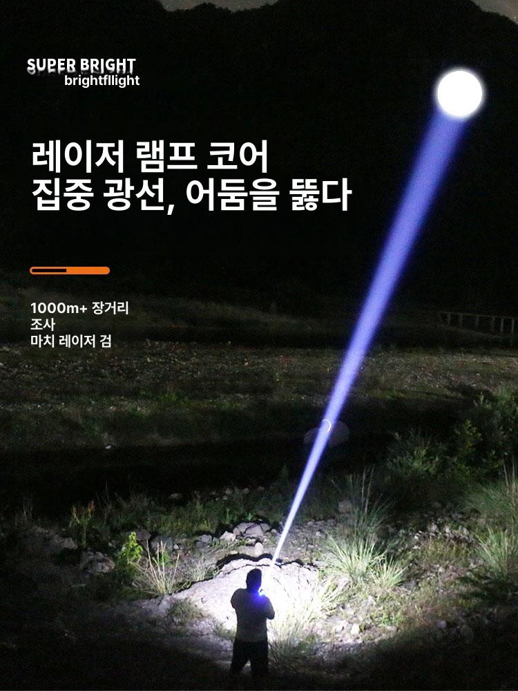 접이식 양동이 낚시용 물통 버킷 야외용 가정용 캠핑용 LCD 줌 3500m 고급 - 상세 이미지 2