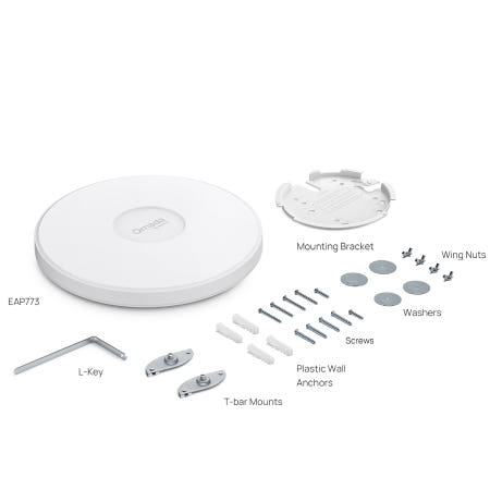 티피링크 [티피링크] EAP773  BE11000Mbps 다중링크 간섭조정 클라우드관리 메시 최신 무선 AP 10Gbps Wifi 802.11be