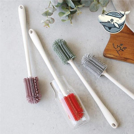 이디스 협력업체 물병씻는솔 다용도 실리콘 세척솔 병물 세척 전용