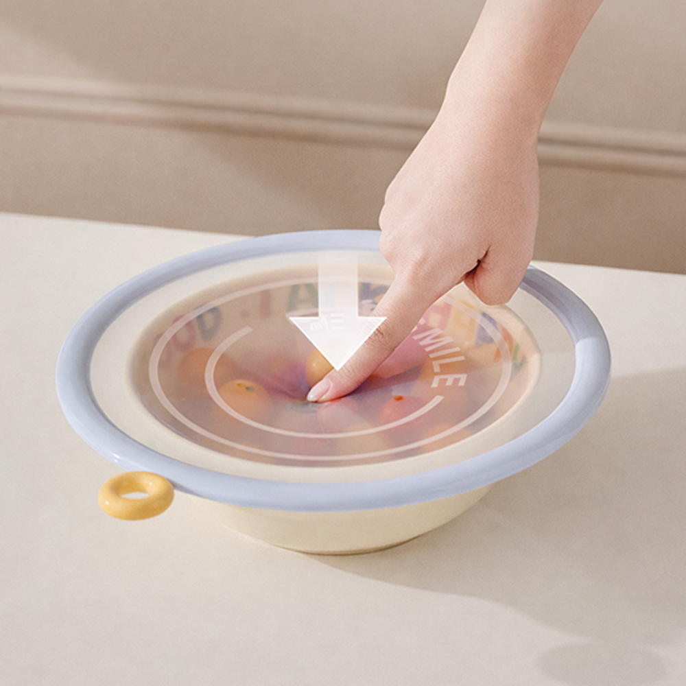 만능 다용도 그릇 접시 뚜껑 실리콘 음식 덮개 커버 - 상품 이미지