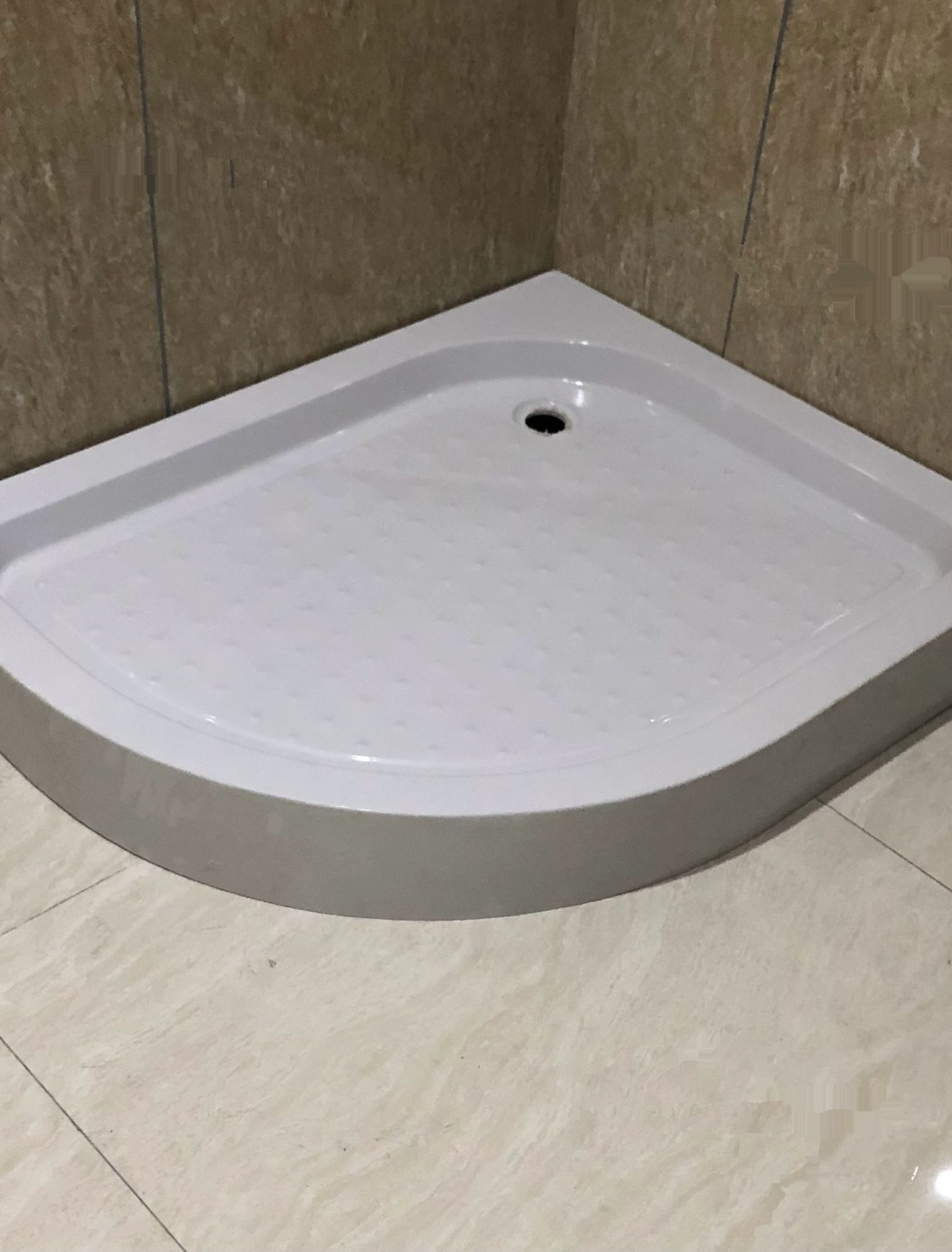 샤워 부스 발판 화장실 샤워부스 욕실 캠핑카 바닥 목욕탕 미끄럼 물빠짐 삼각 고시원 사각 - 상세 이미지 2