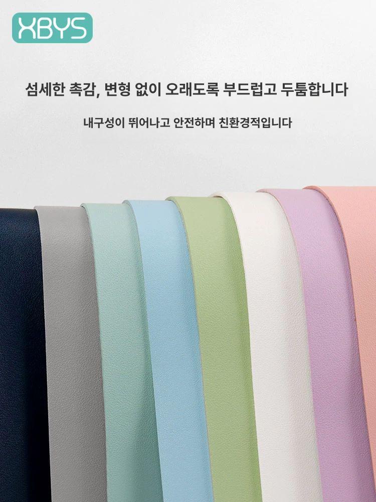 책상 커버 대형 매트 방수 마우스 데스크 패드 보호 그레이 2mm 800x400mm - 상세 이미지 2