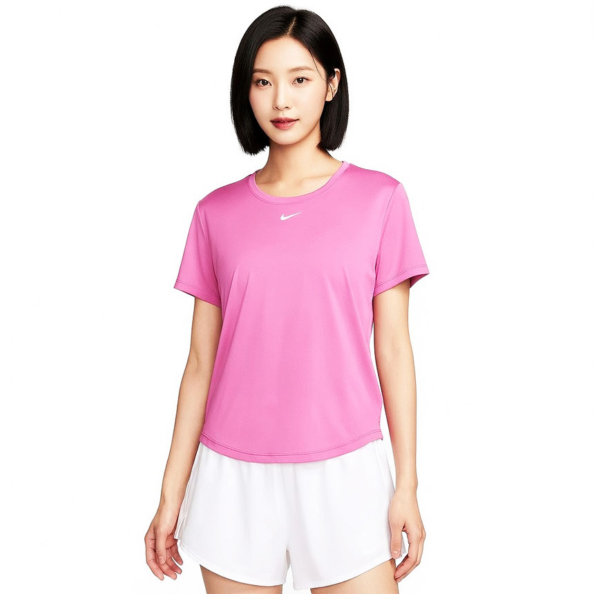 나이키 드라이핏 원 스탠다드핏 여자 반팔 러닝 티셔츠 DD0639-665 - 상세 이미지 2