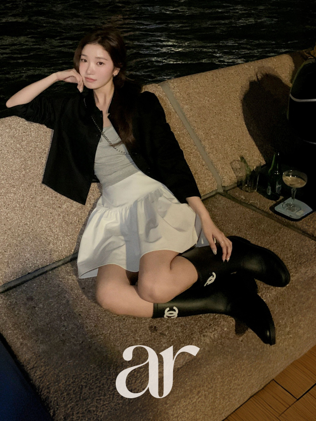 (하체군살커버) 프릴 A라인 바지안감 미니 스커트 sk7633 - 상세 이미지 2
