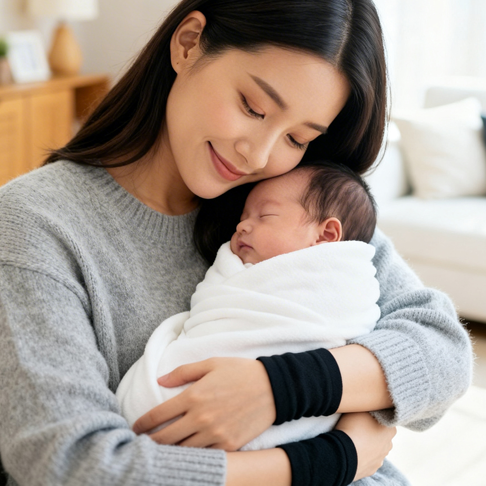 닥터코어런 블랙 베이비랩 출산손목보호대 산모 임산부 산후 얇은아대 약국 1쌍 - 상세 이미지 2