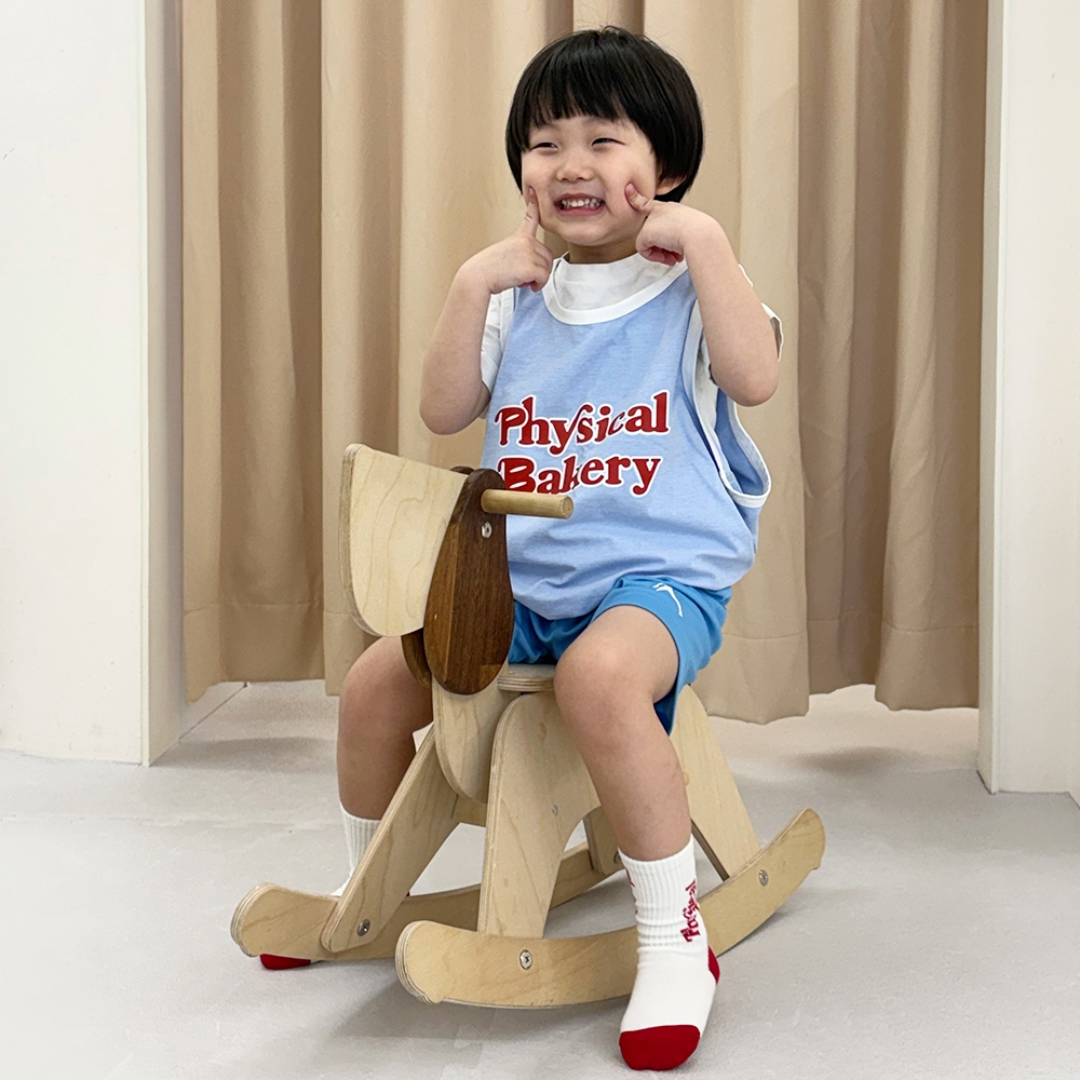 [Kids] 피지컬베이커리 풋사과미니 키즈 아동 미끄럼방지 양말 선물 여아 남아 장목 믹스, S 이미지 8