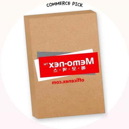 CPICK협력사 메모넥스 크라프트 3호 50x75mm 빈티지 메모지 라벨 택 정리 커머스픽301