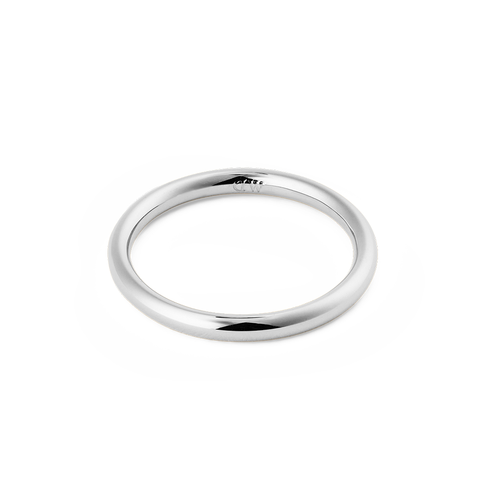 다니엘 웰링턴 CLASSIC ARCH RING 2.5mm 3컬러 심플 레이어드 써지컬반지 이미지 2