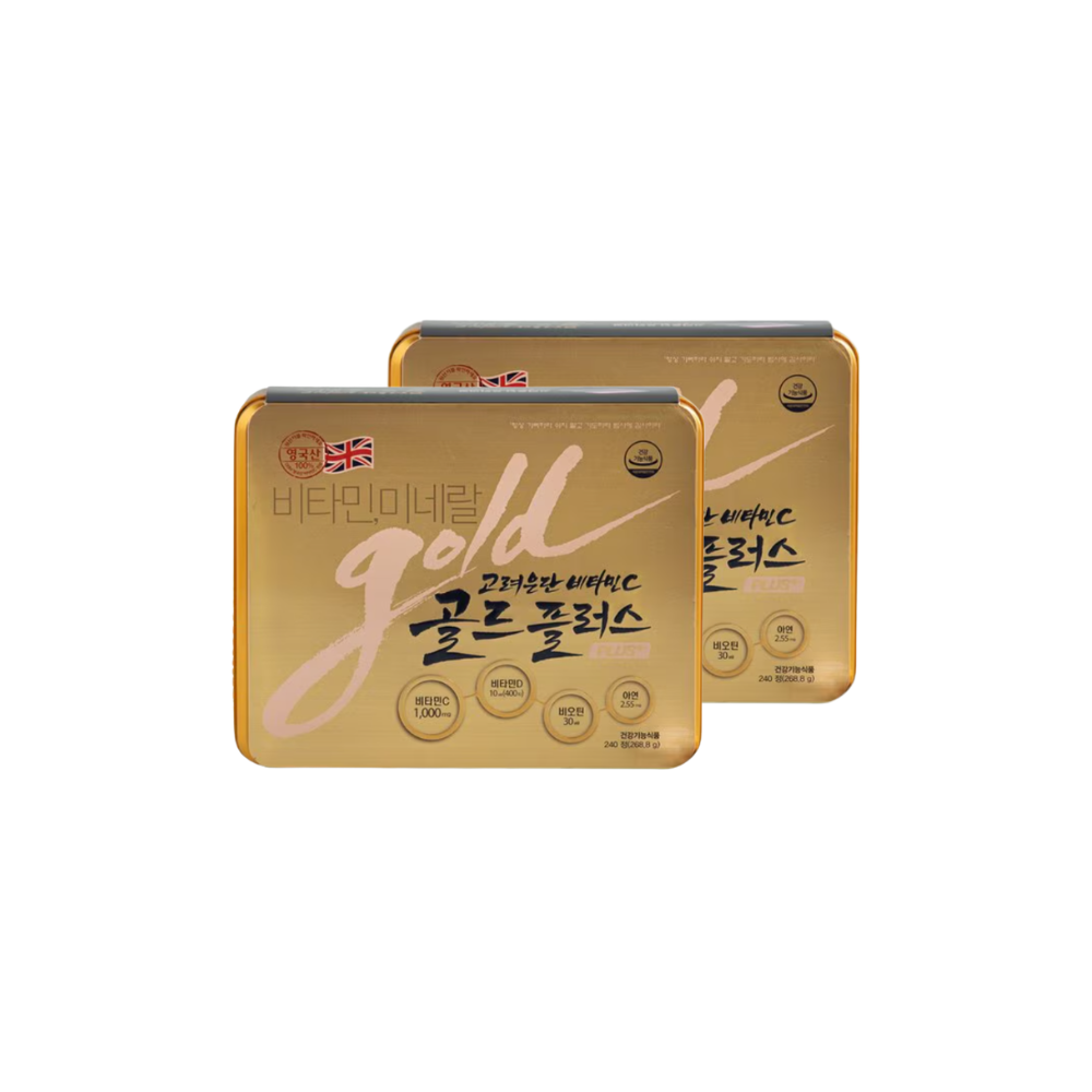 고려은단 비타민C 골드플러스 240정 x2개 (16개월분) - 상품 이미지