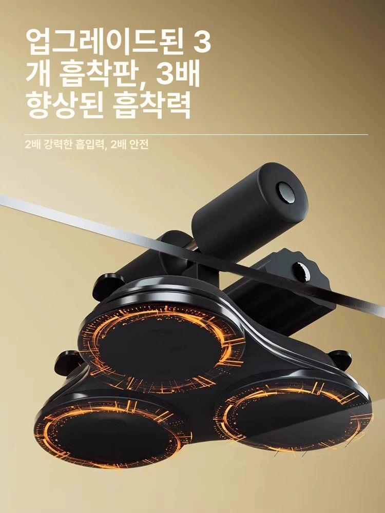 홈트레이닝 복부다이어트 롤아웃 뱃살운동 고정형 슬라이더 1단계 풀 보조+휴대폰 거치대 그레이미스트핑크 - 상세 이미지 2