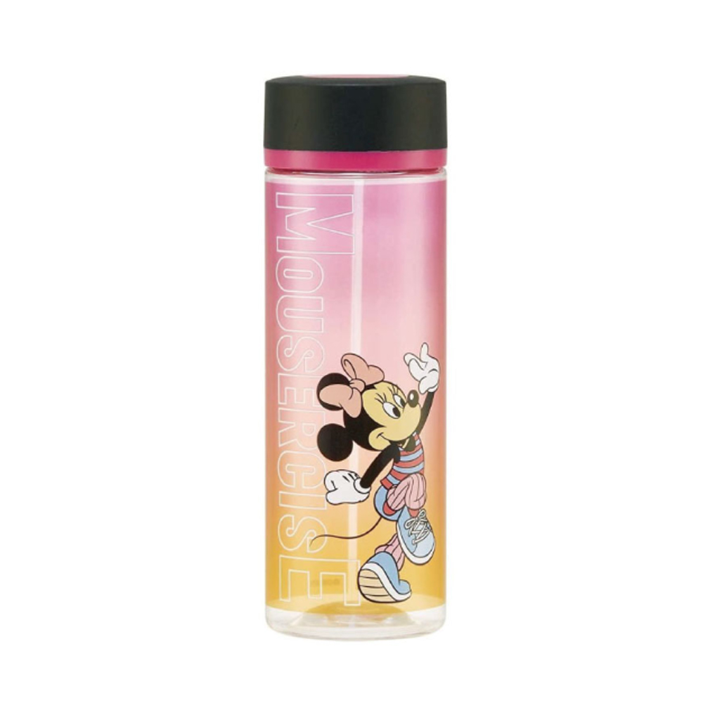 슬림 차 거름망 물병 휴대용 캐릭터 물통 어린이 여성 보틀 400ml, 미키마우스 미니 - 상품 이미지