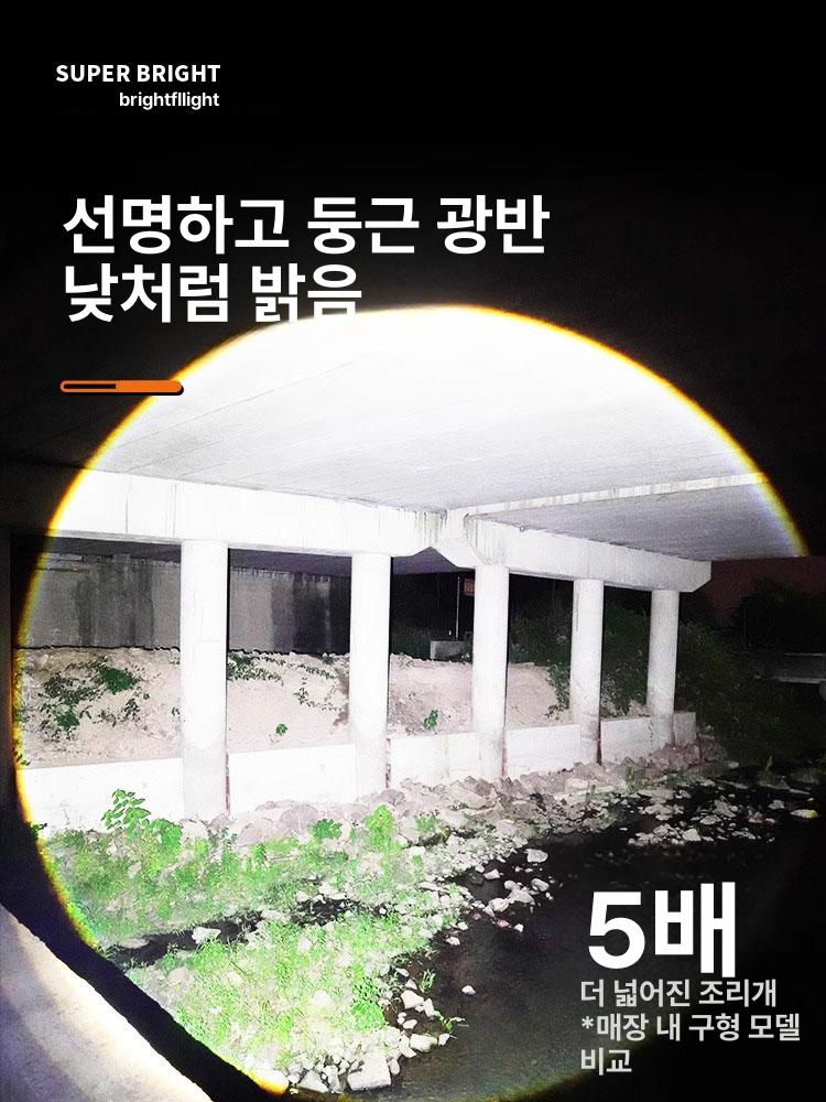 접이식 양동이 낚시용 물통 버킷 야외용 가정용 캠핑용 LCD 줌 3500m 고급 - 상세 이미지 3