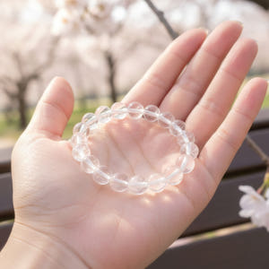 천연 백수정 팔찌 8mm 5A등급 클리어쿼츠 오행 금기운보충 재물운 원석... 솔직 후기 | 실사용자 리뷰 분석 - 상품 이미지 3