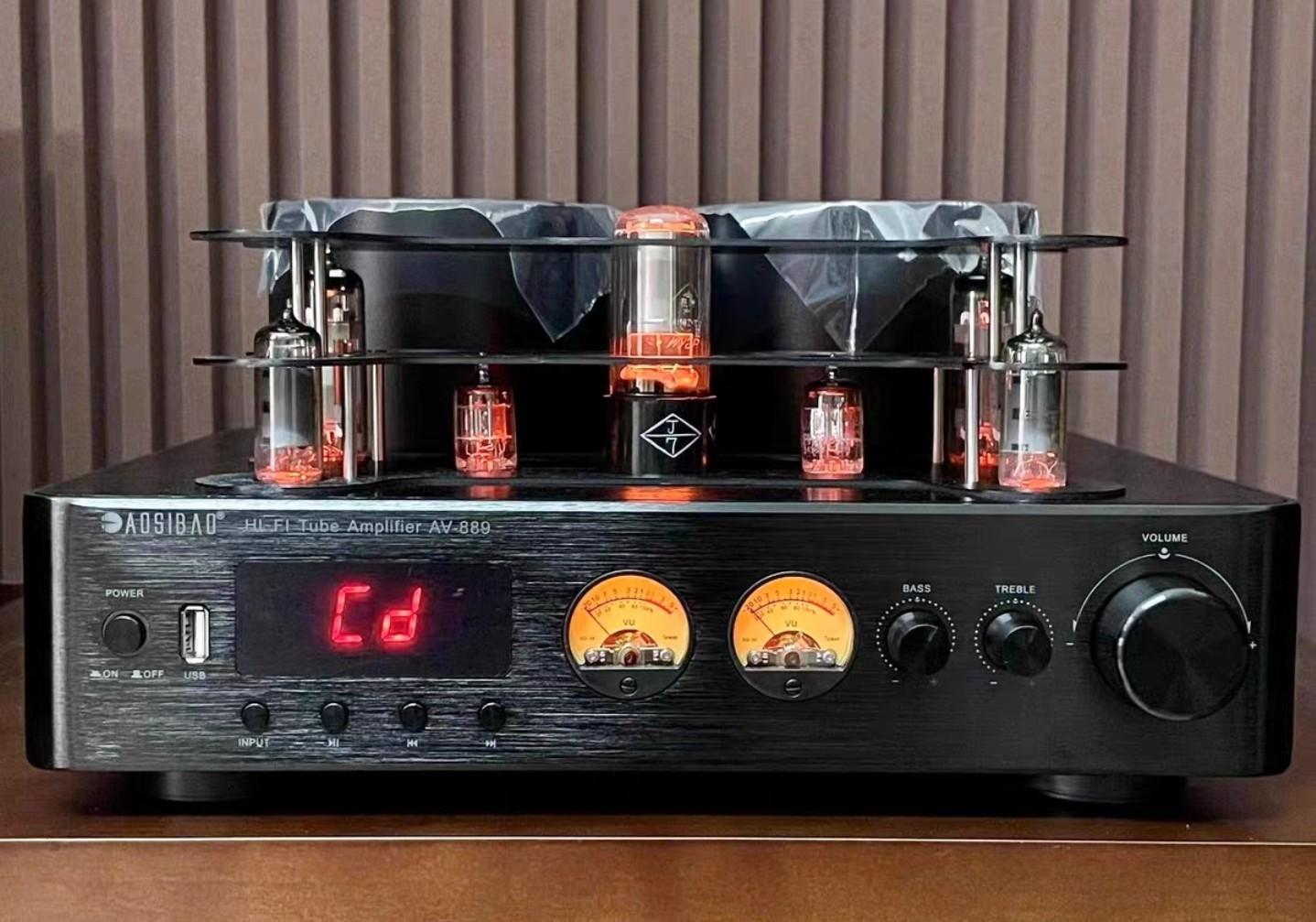 400W AV889 진공관 AV525 노브사운드 앰프 단일 항목 - 상세 이미지 2