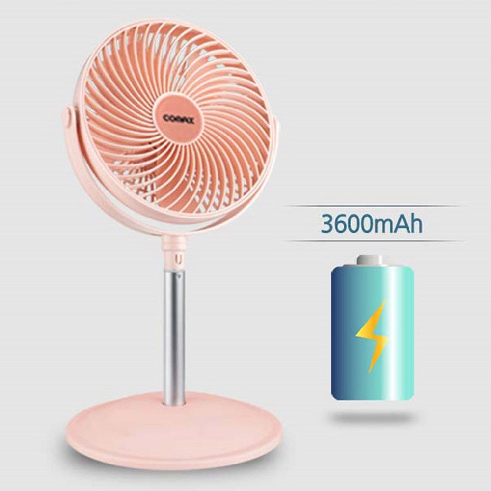코멕스 무선선풍기 2in1 탁상 스탠드용 주방 사무실 캠핑 침실 거실 공부방 화장대 선풍기 - 상세 이미지 4