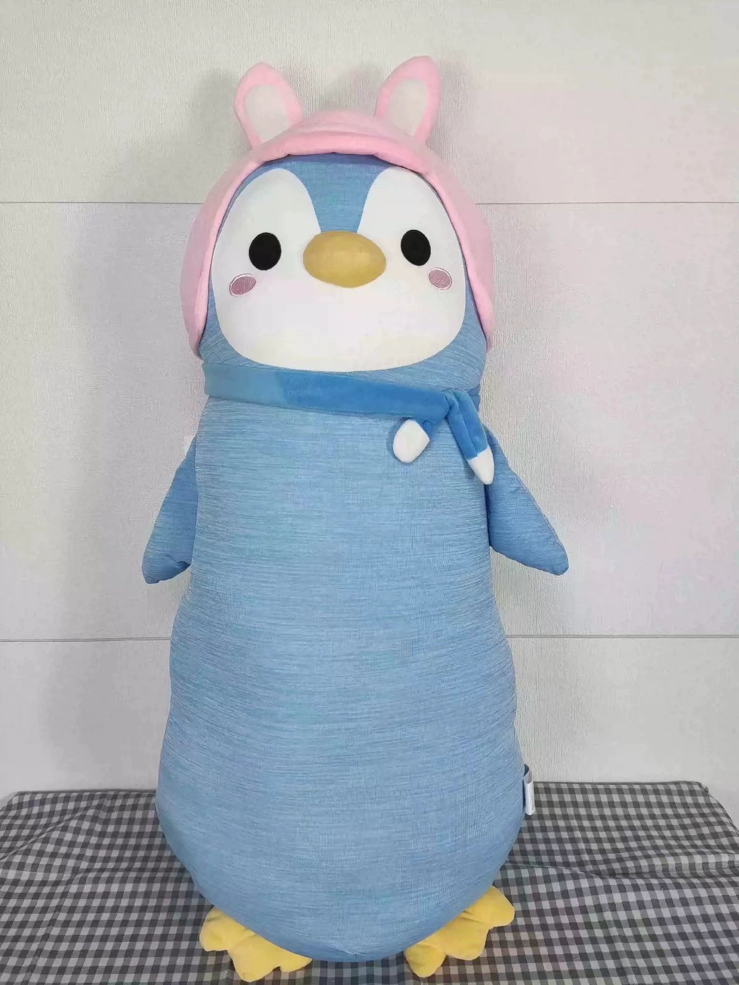 인형 펭귄 시원한 쿨감 롱 성인 안고 자는 쿠션 애착 펭귄 100cm - 상세 이미지 5