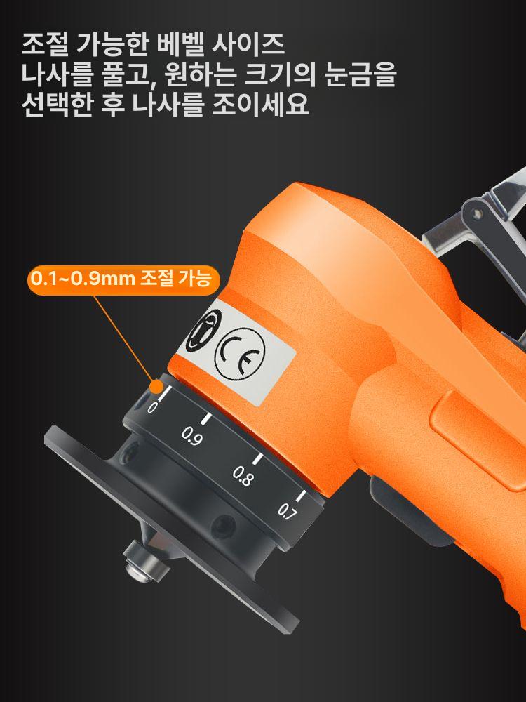 공압 모따기 트리밍 커팅기 에어 디버링 연마기 철판 기 소형 각도 손도구 모서리 엣지 - 상세 이미지 5