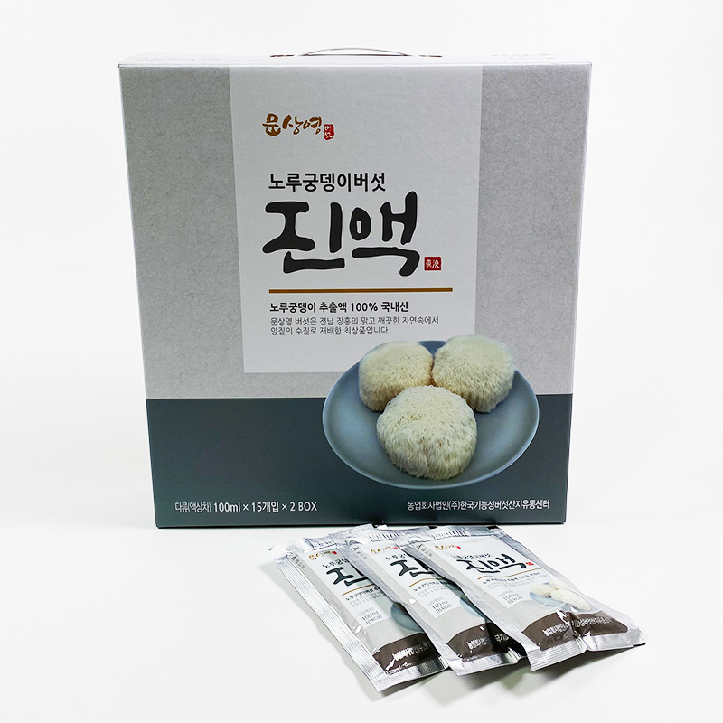 전남 장흥 노루궁뎅이버섯 즙 진액 100ml, 30개 이미지 6