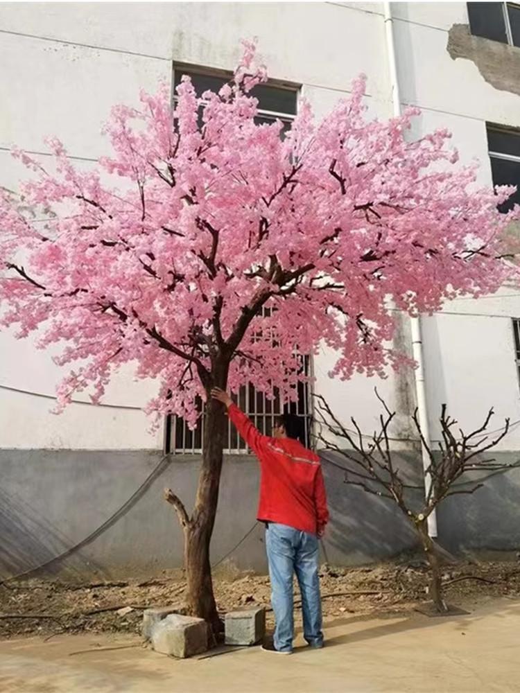 인조 벚꽃나무 매장 소품 인테리어 벚나무 포차 실내 야외 조경 장식 대형 인조목 나무 - 상세 이미지 2
