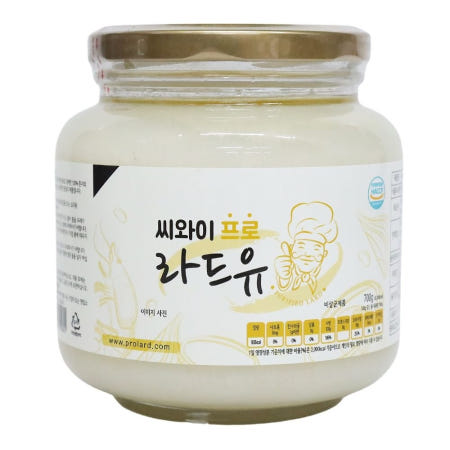 마켓다인67 씨와이프로 라드유 무첨가 정제 돈지 700g 라유 돼지기름