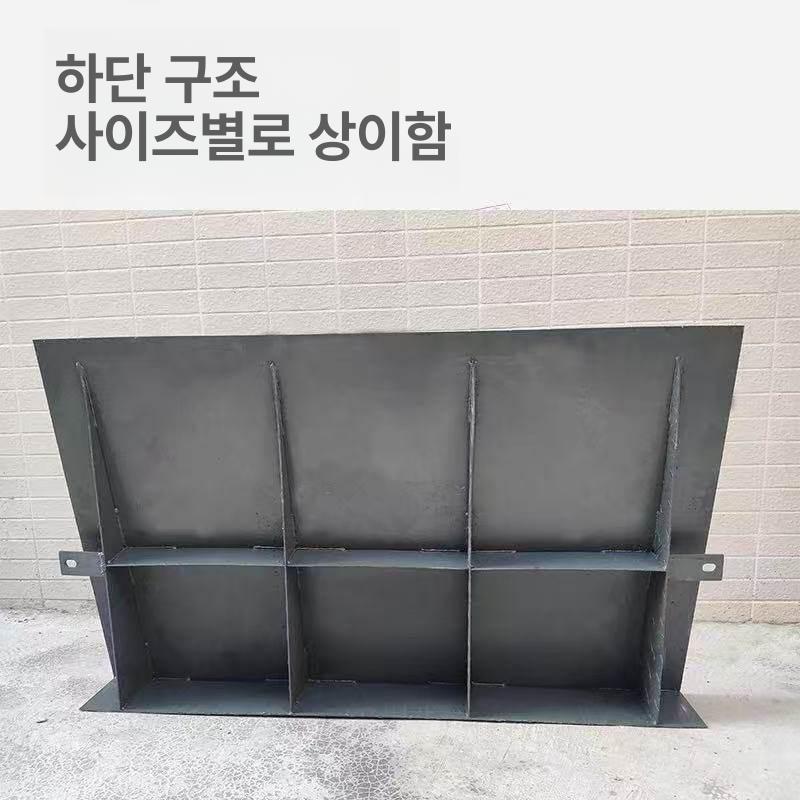 경사로발판 진입 입구판 장애인 80 이동식 보조 문턱 1x0.6m (0-3t) - 상세 이미지 2