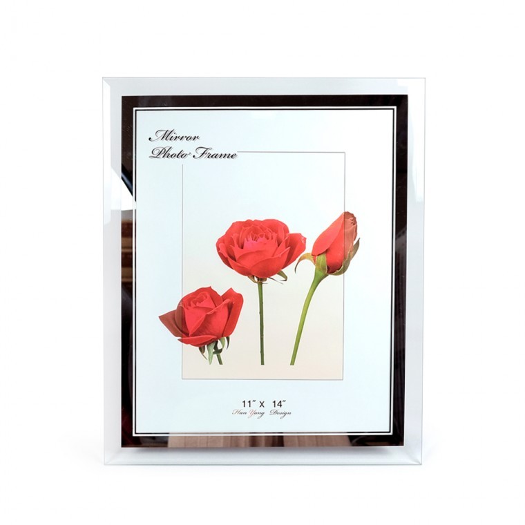 지니몰 Kimspp 깔끔한 품질 국산 크리스탈 액자 11R (11x14) 유리액자 가족사진 아기 웨딩 그림액자 - 상품 이미지